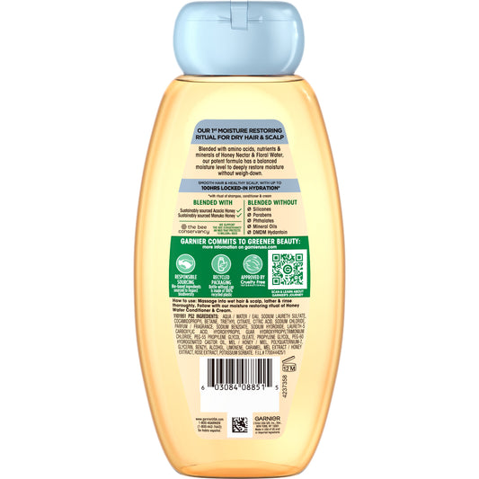 Garnier Whole Blends Honey Water Moisture Restoring Shampoo