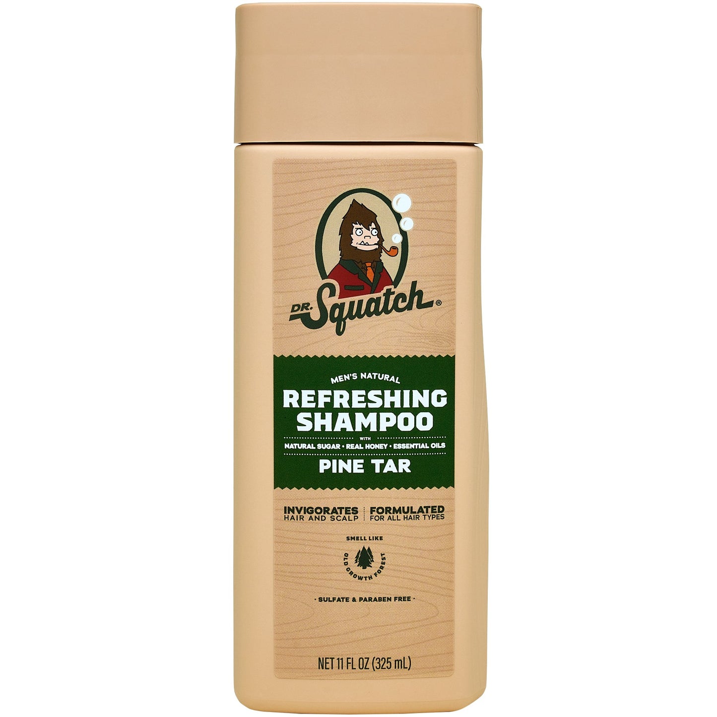 Dr. Squatch Men's Natural Refreshing Shampoo - Pine Tar
