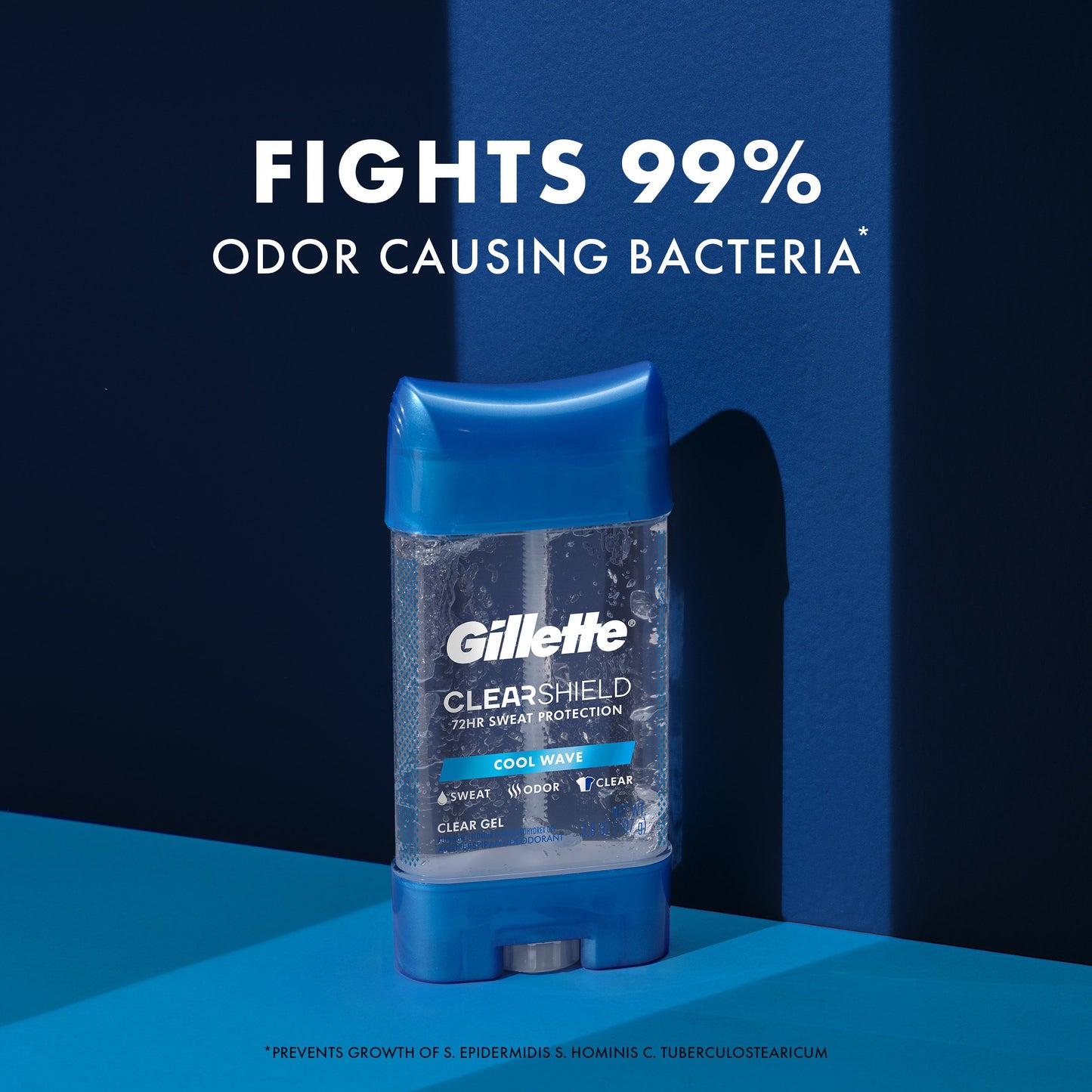 Gillette Clear Shield Cool Wave Antiperspirant - 3 Pack
