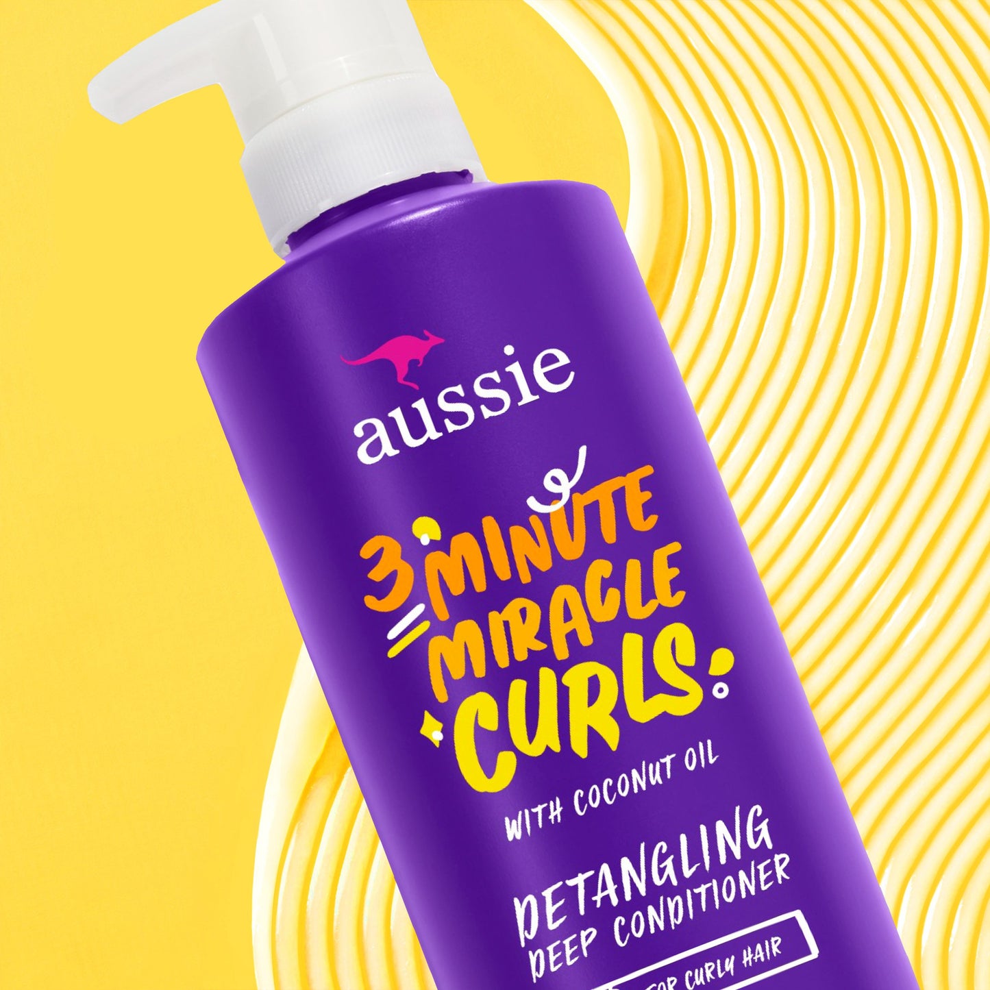 Aussie 3 Minute Miracle Curls Detangling Deep Conditioner