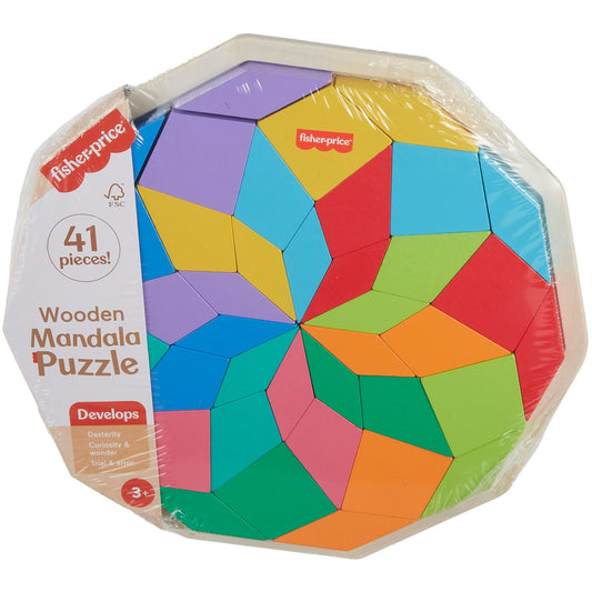 Fisher-Price Wooden Mandala Puzzle