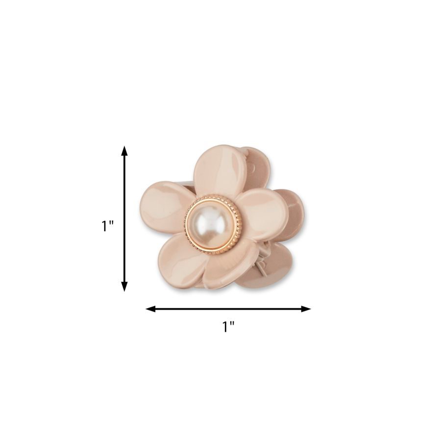 Scunci All Day Hold Daisy Claw Hair Clips