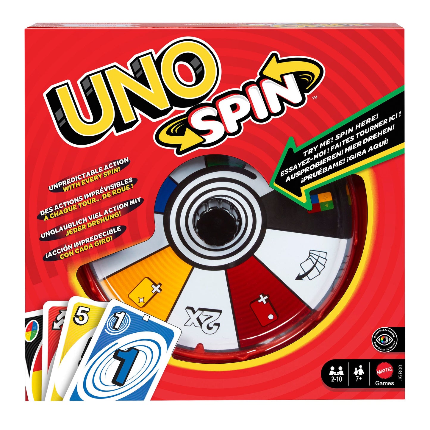 UNO Spin Edition Card Game