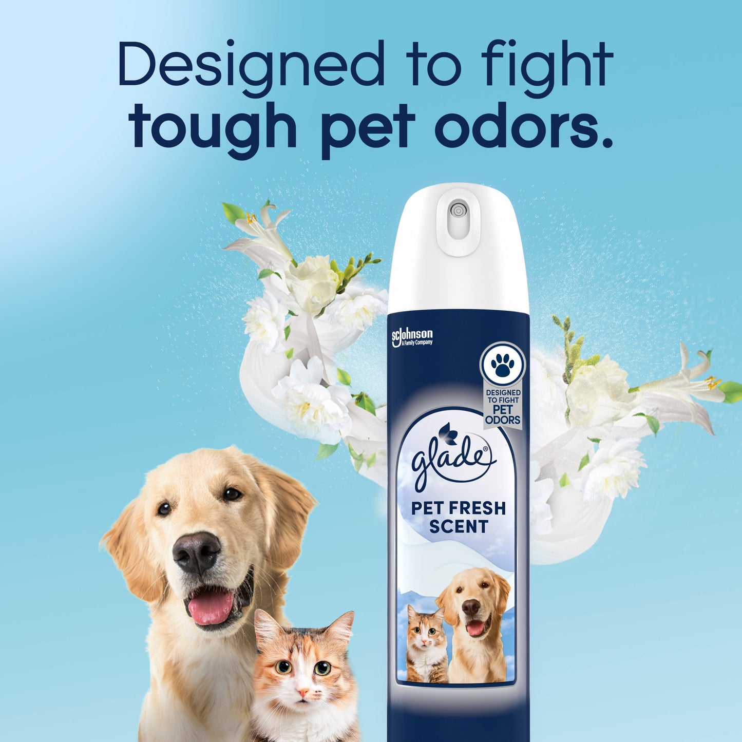 Glade Pet Fresh Scent Spray Air Freshener