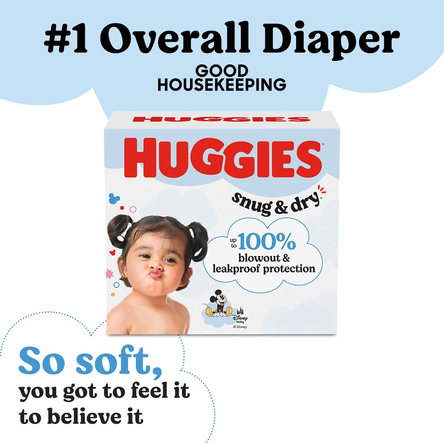 Huggies Snug & Dry Baby Diapers - Size 5 (27+ lbs)