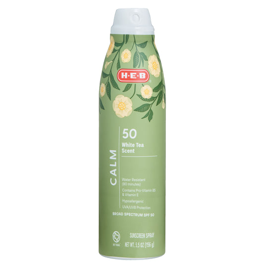 H-E-B Oxybenzone Free Calm Sunscreen Spray - SPF 50