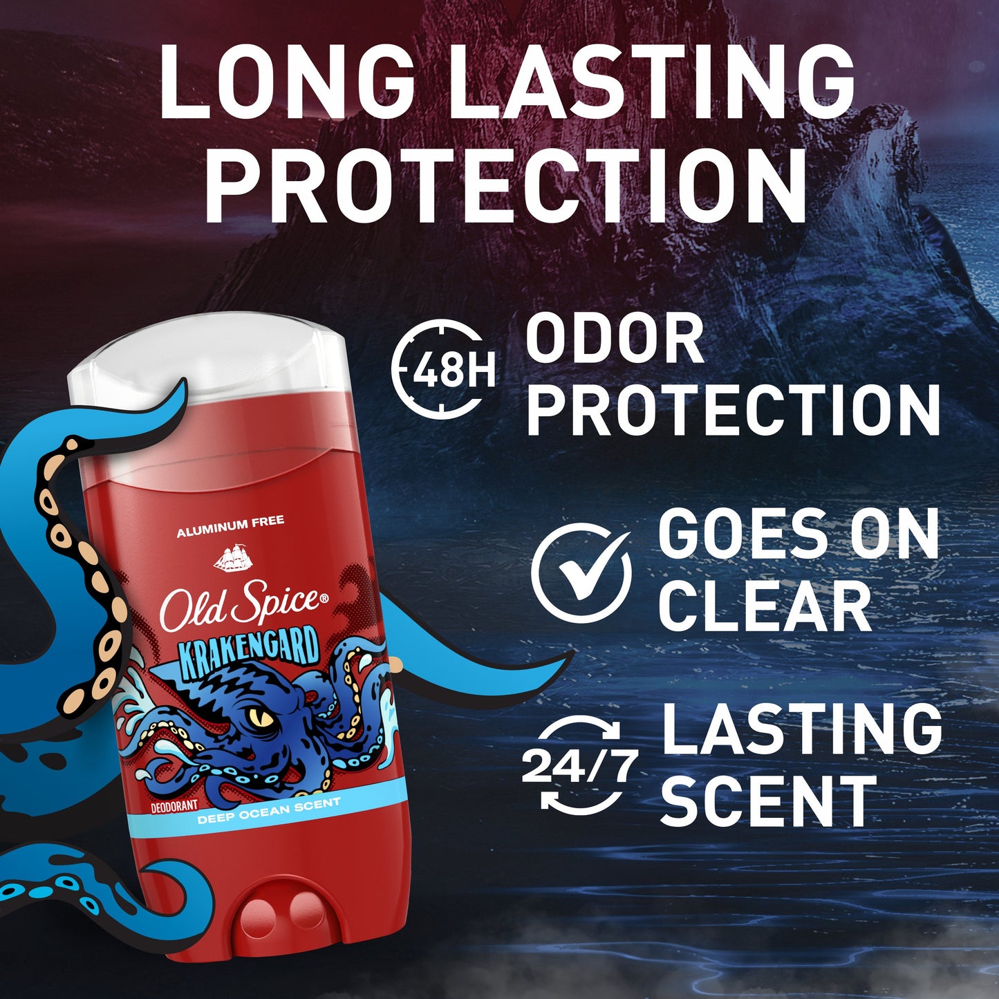 Old Spice Antiperspirant Deodorant Stick - Krakengard, 2 pk