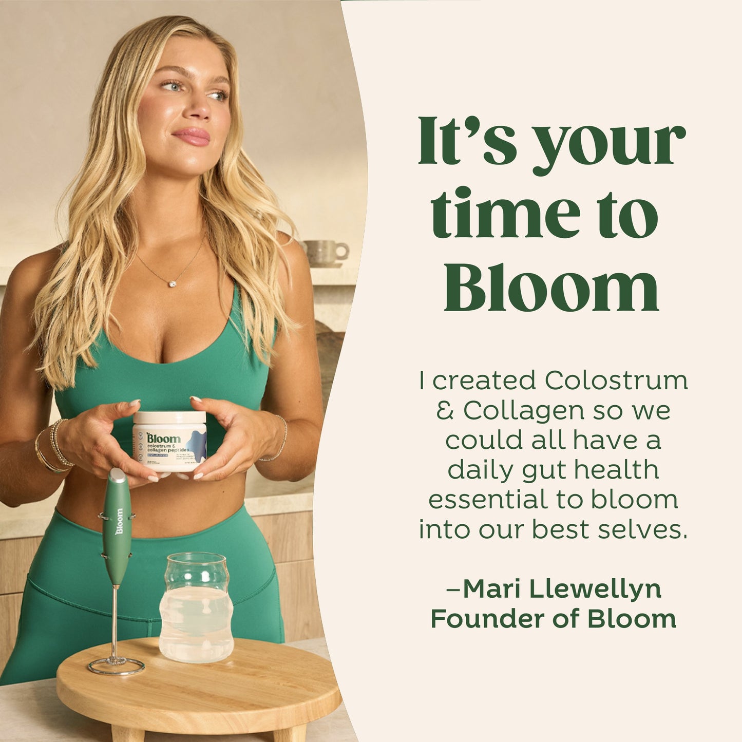 Bloom Colostrum & Collagen Peptides - Unflavored