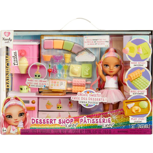 Rainbow High Littles Dessert Shop Patisserie with Kandy Playset
