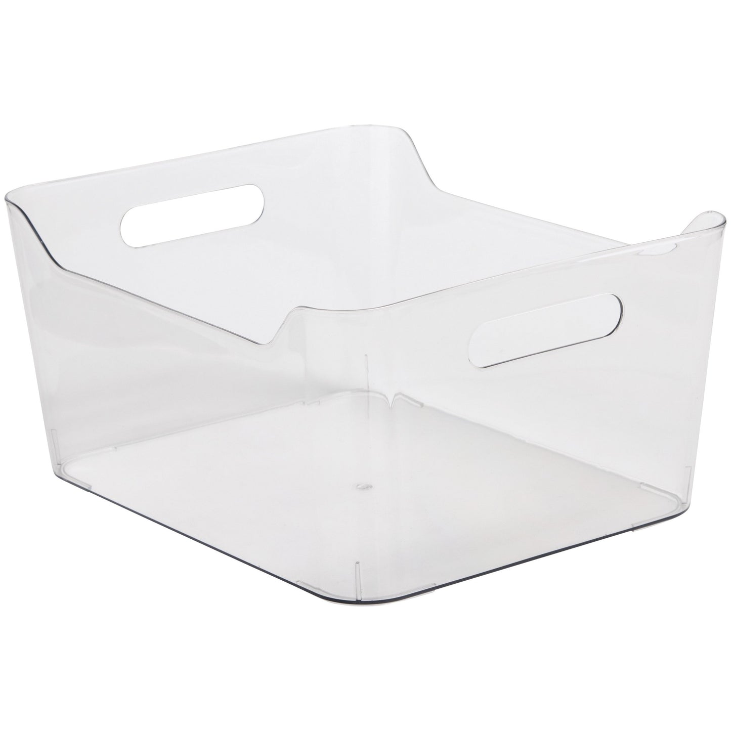 our goods Storage Bin with Handles - Clear