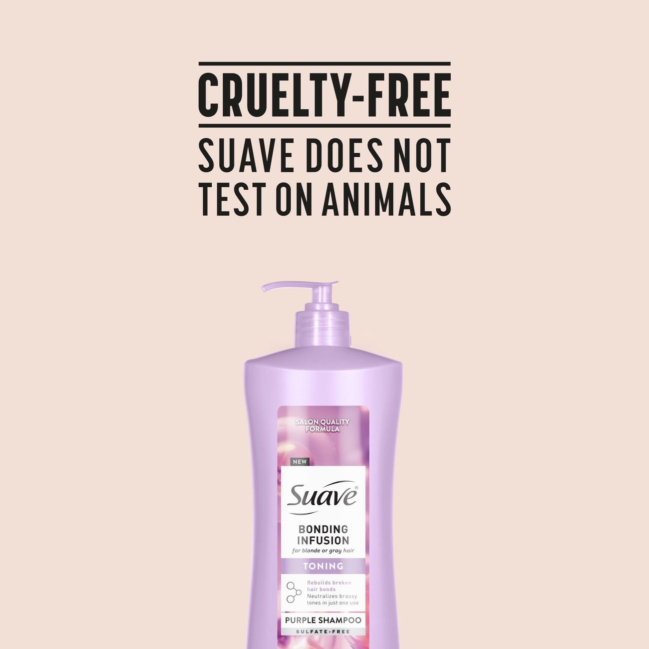 Suave Bonding Infusion Purple Toning Shampoo