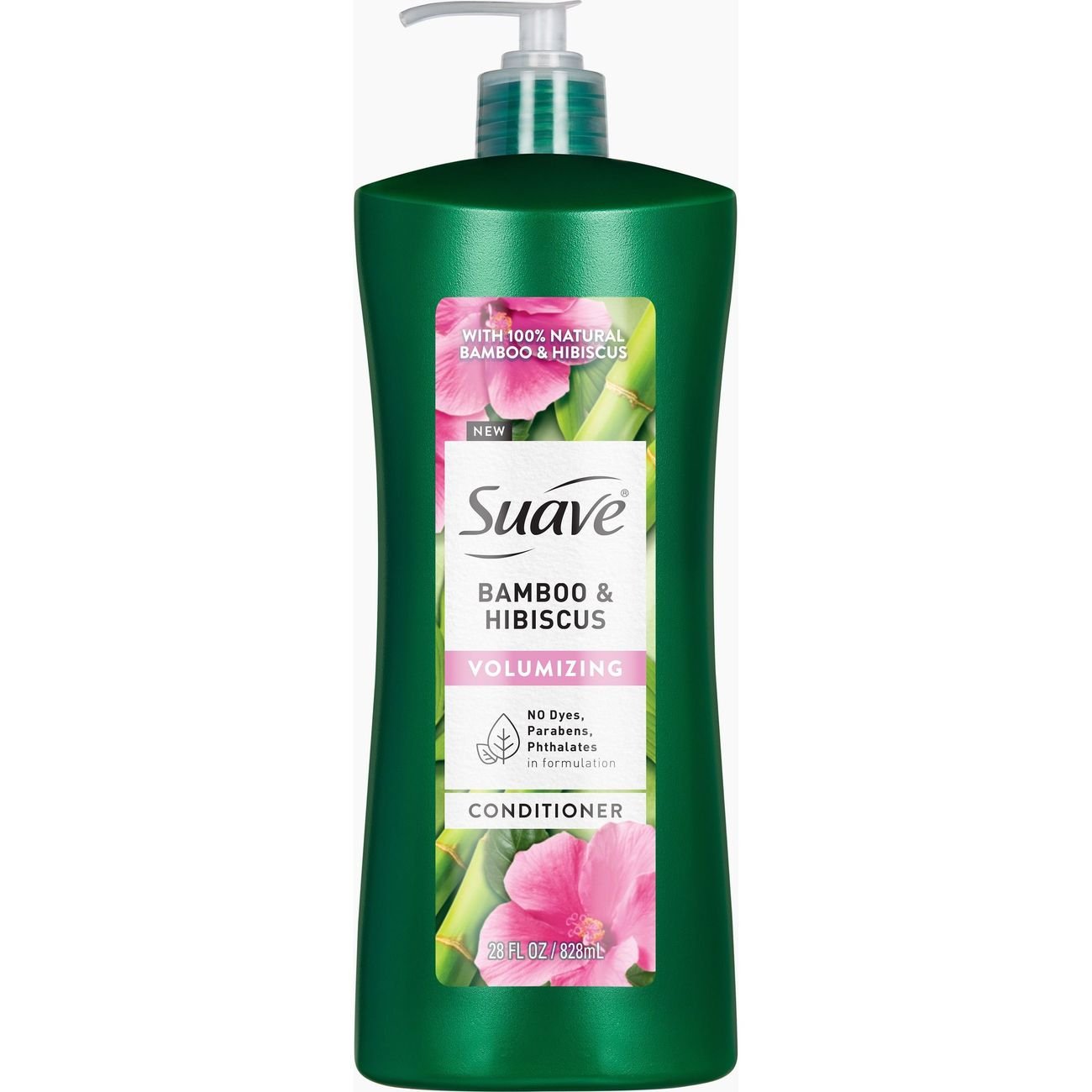 Suave Bamboo & Hibiscus Volumizing Conditioner