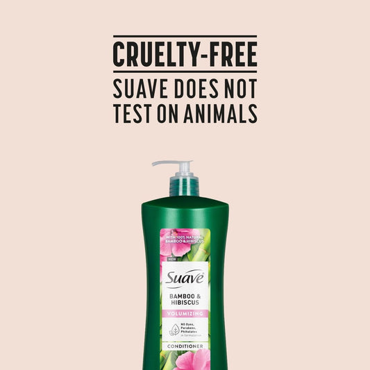 Suave Bamboo & Hibiscus Volumizing Conditioner