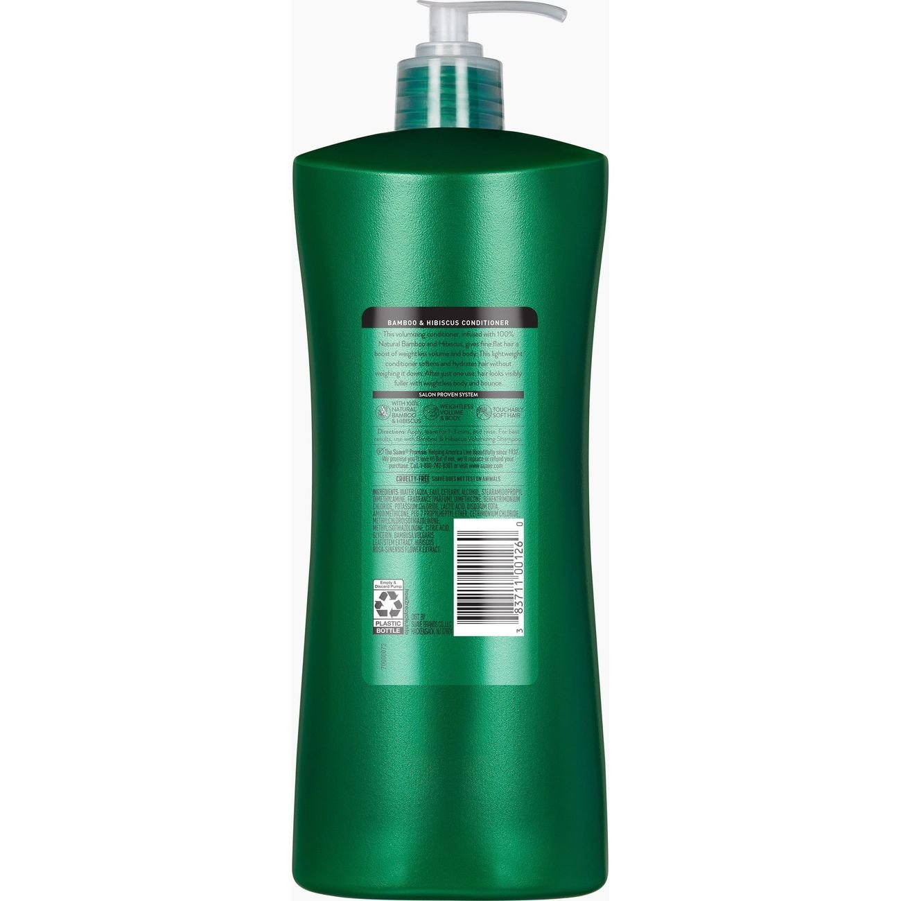 Suave Bamboo & Hibiscus Volumizing Conditioner