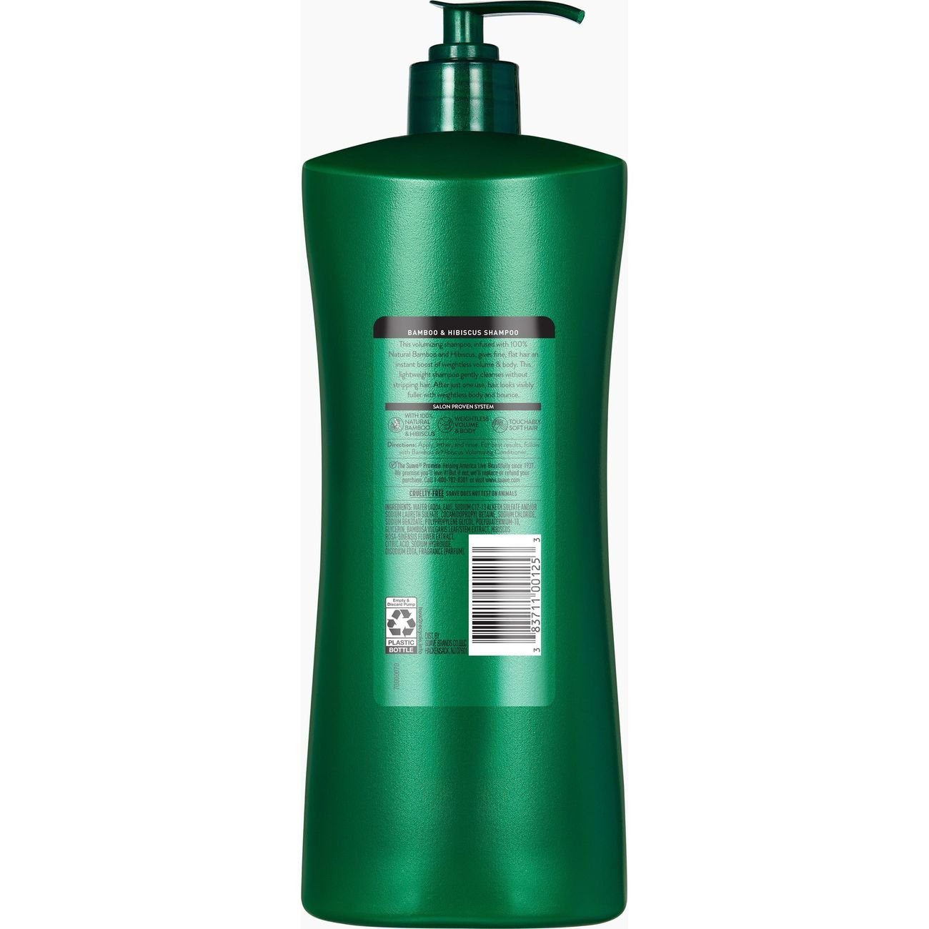 Suave Bamboo & Hibiscus Volumizing Shampoo