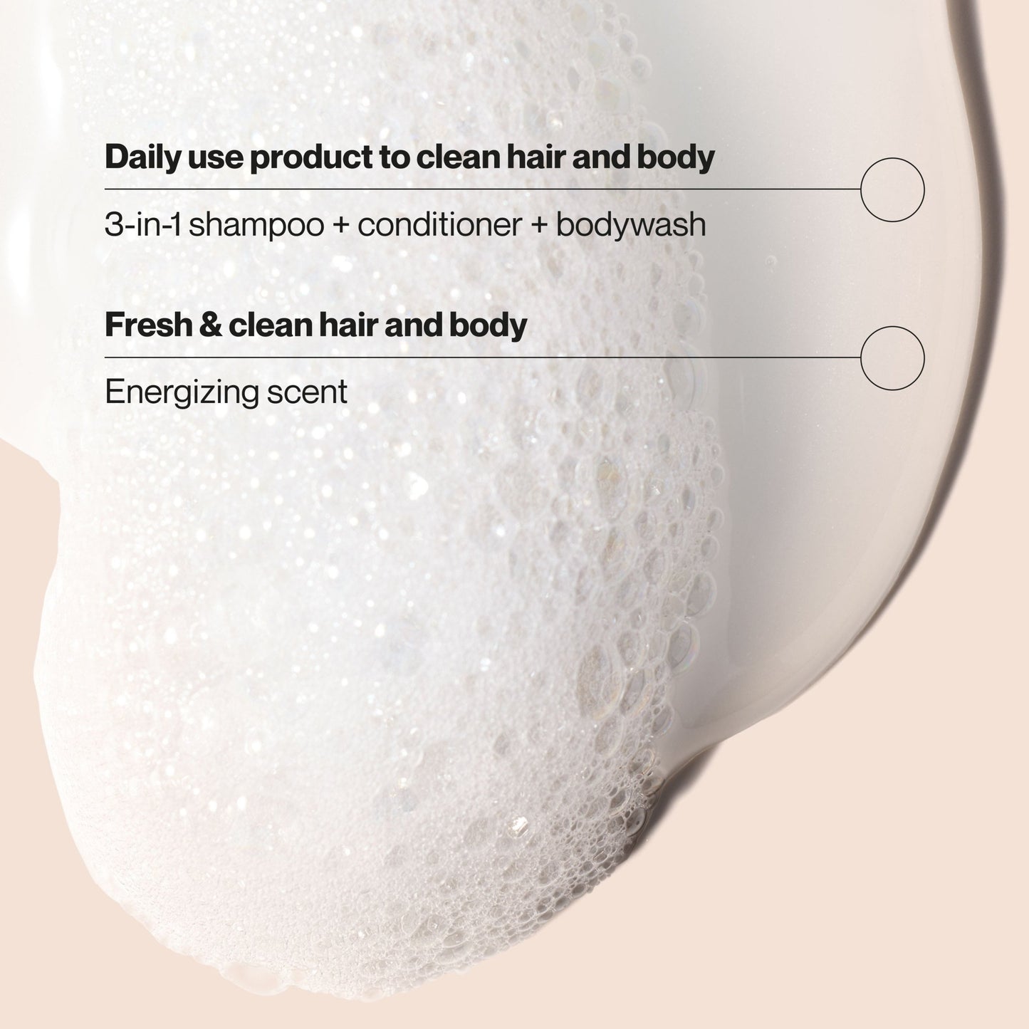 Suave Men Citrus Rush 3-in-1 Shampoo, Conditioner, and Body Wash