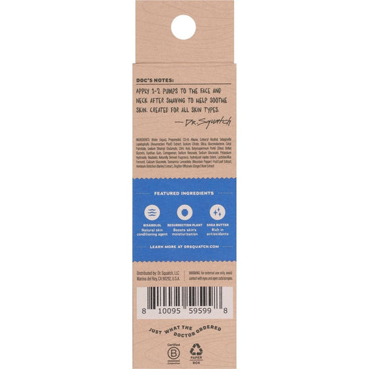 Dr. Squatch Men's Natural Soothing Post Shave Lotion - Fresh Falls
