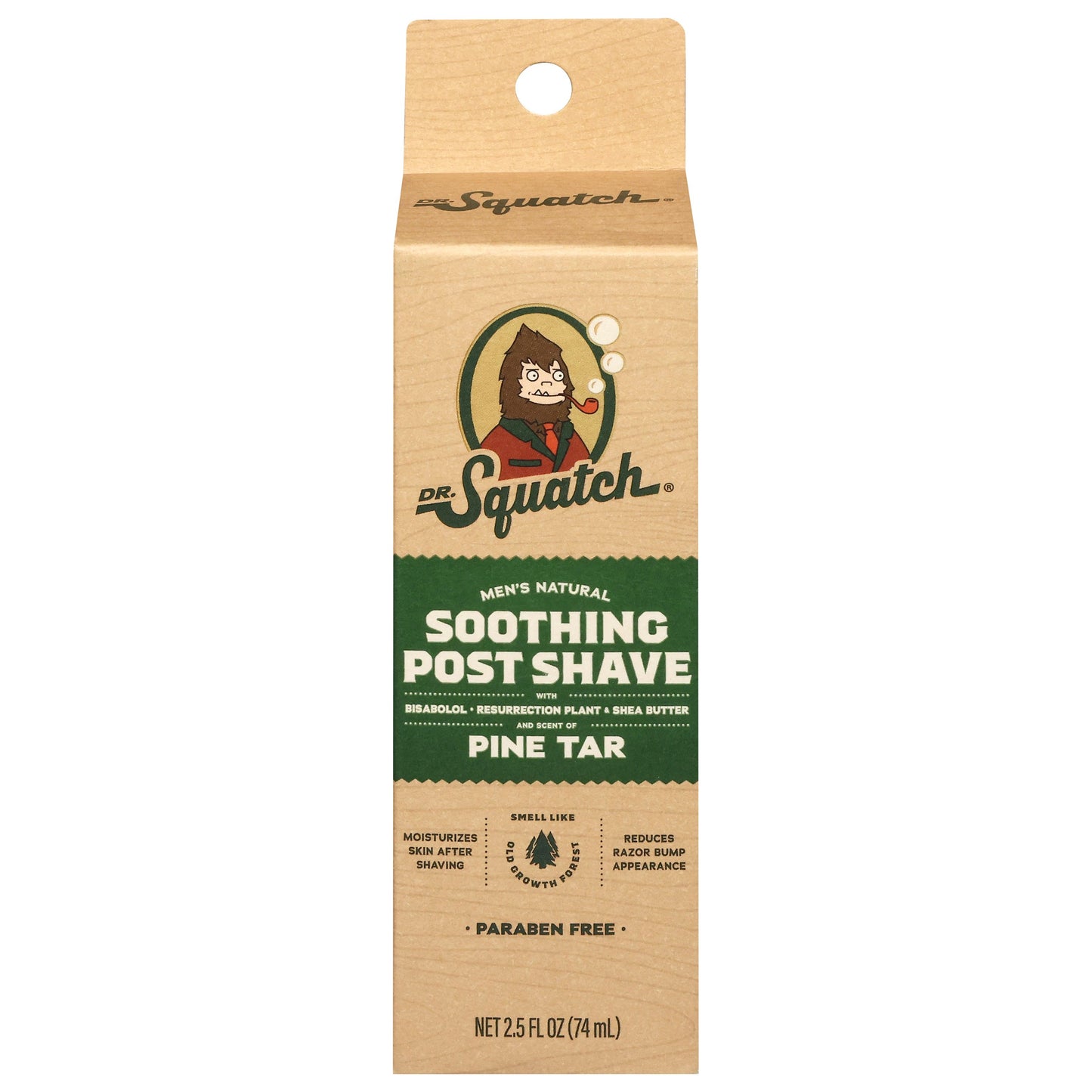Dr. Squatch Men's Natural Soothing Post Shave Lotion - Pine Tar