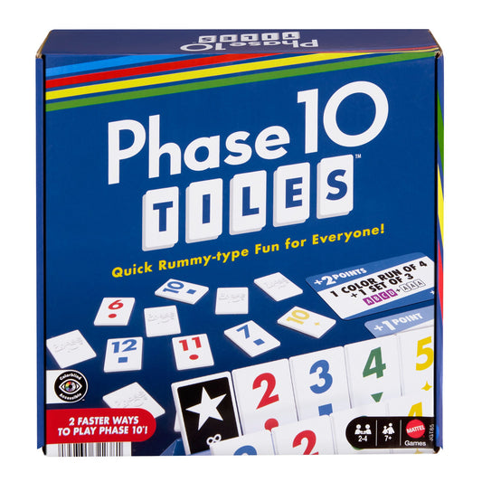 Phase 10 Tiles Family Game