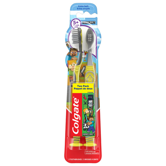 Colgate Kids Minecraft Extra Soft Toothbrush