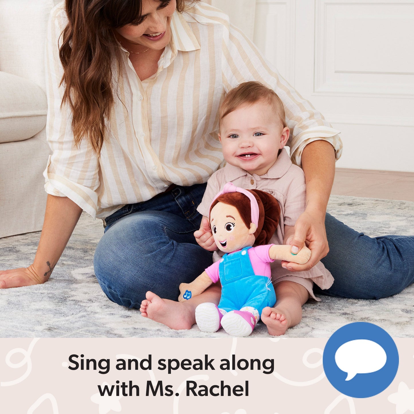 Spin Master Toys Ms. Rachel Speak & Sing Doll