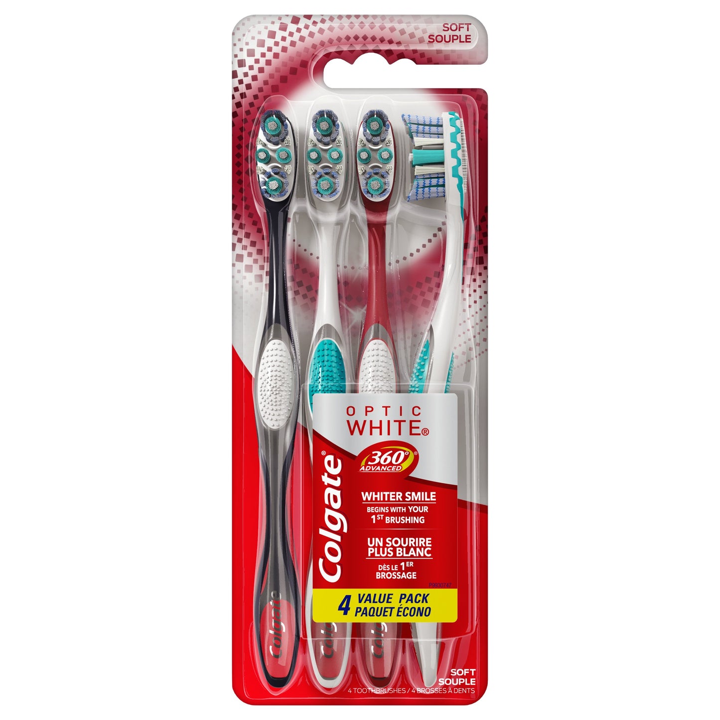 Colgate 360 Advanced Optic White Soft Souple Toothbrush