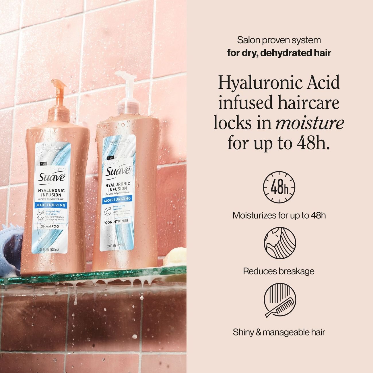Suave Hyaluronic Infusion Moisturizing Conditioner