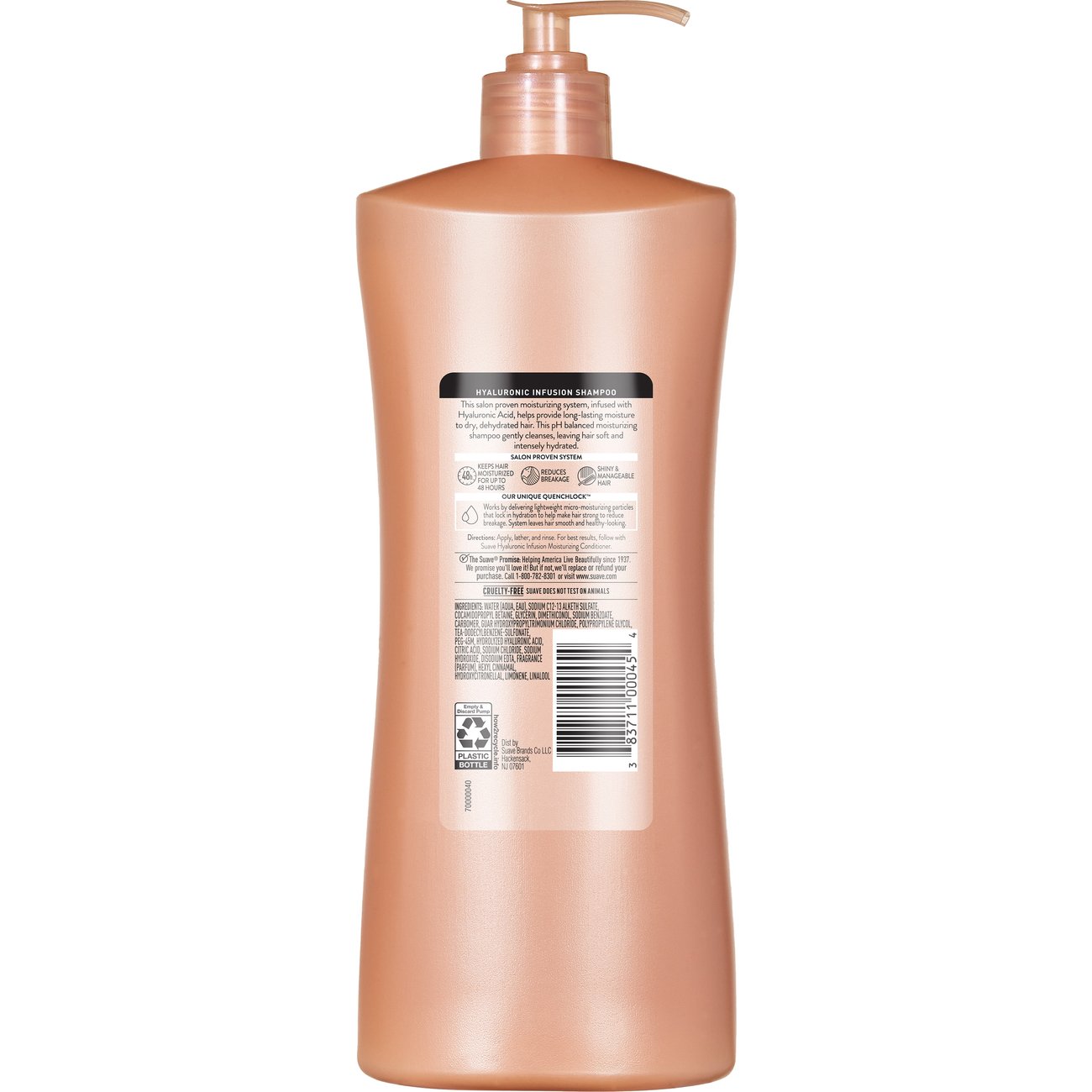Suave Hyaluronic Infusion Moisturizing Shampoo
