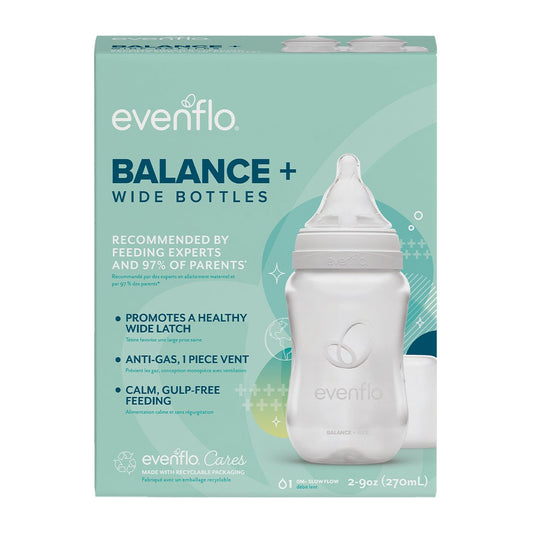 Evenflo Balance + Wide 9 oz Bottles