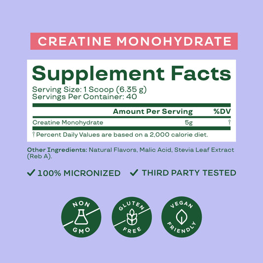 Bloom Creatine Monohydrate - Raspberry Lemon