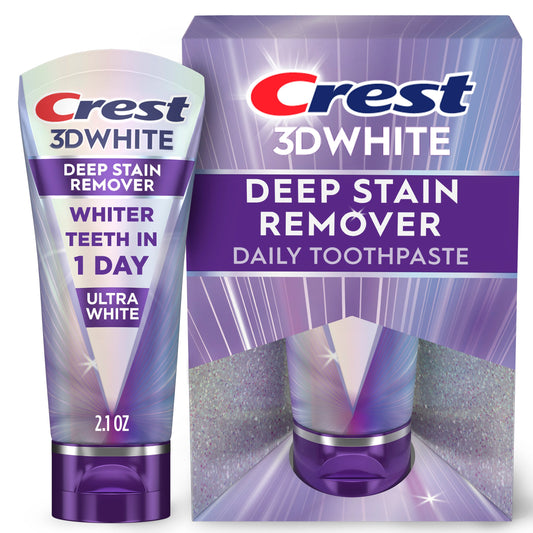 Crest 3D White Brilliance Deep Stain Remover Daily Toothpaste