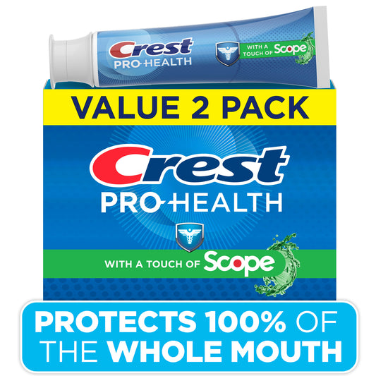 Crest Pro-Health Toothpaste Plus Scope, 4.3oz 2 Pk