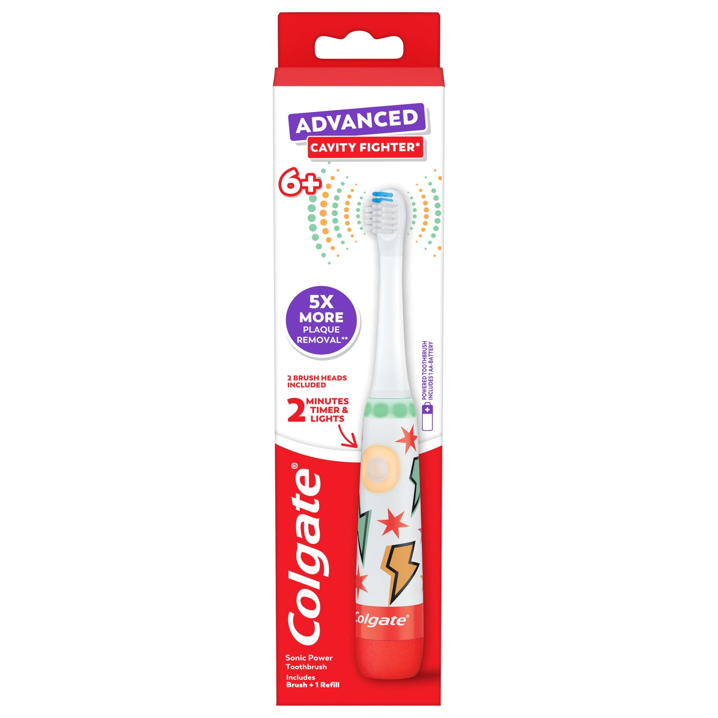 Colgate Kids Advanced Cavity Fighter Power Toothbrush