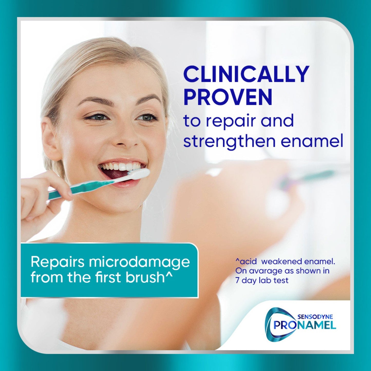 Sensodyne Pronamel Clinical Enamel Strength Toothpaste, Whitening
