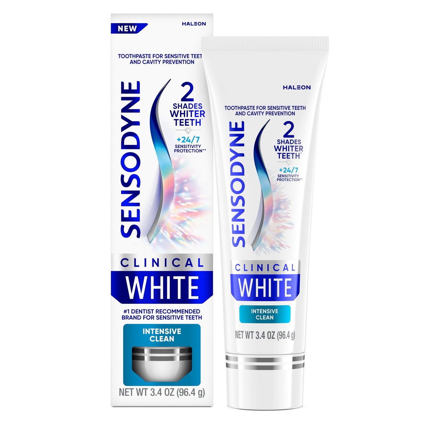Sensodyne Clinical White Toothpaste, Intensive Clean