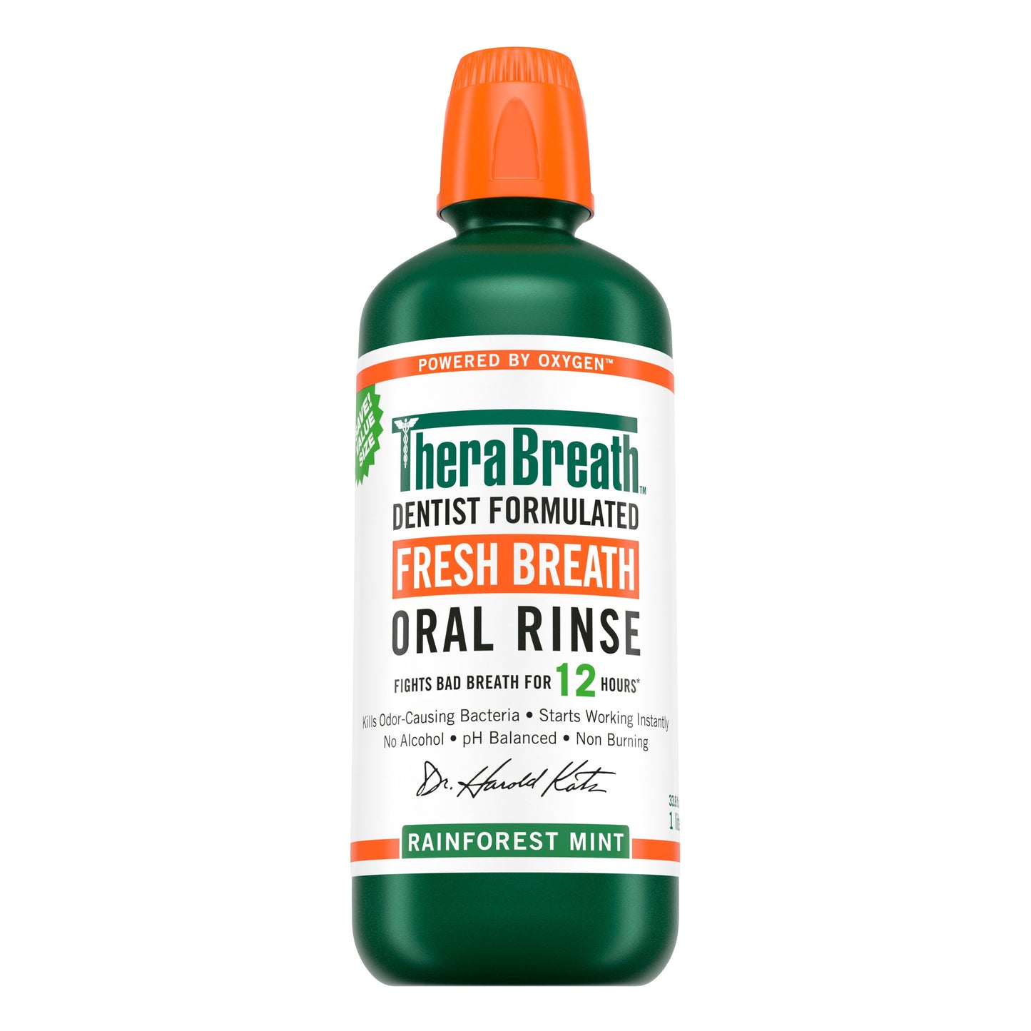 Therabreath Oral Rinse - Rainforest Mint