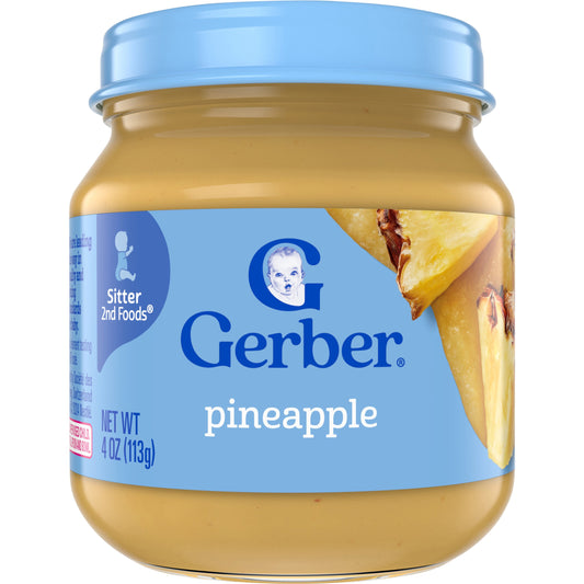 Gerber Stage 2 Baby Food - Pineapple