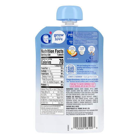 Gerber Baby Food Pouch - Mango Banana Apple