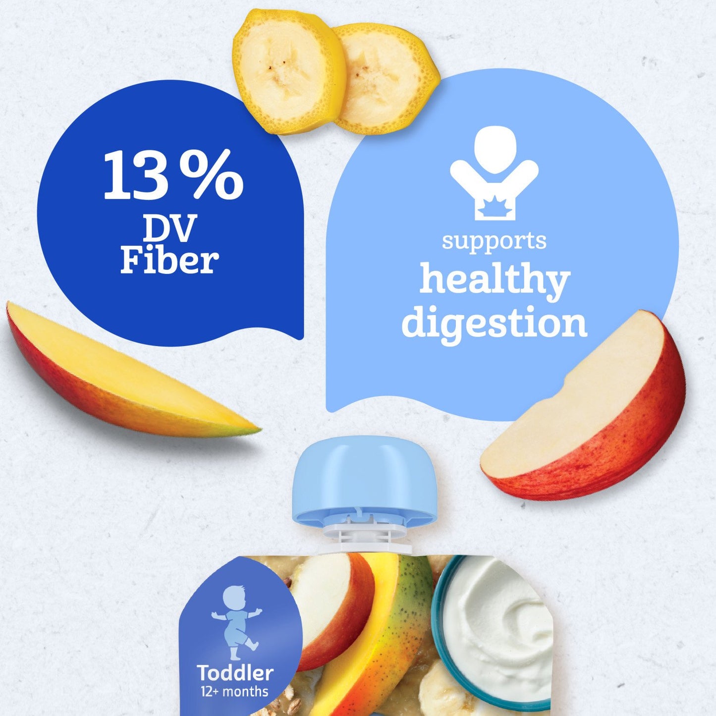 Gerber Baby Food Pouch - Mango Banana Apple