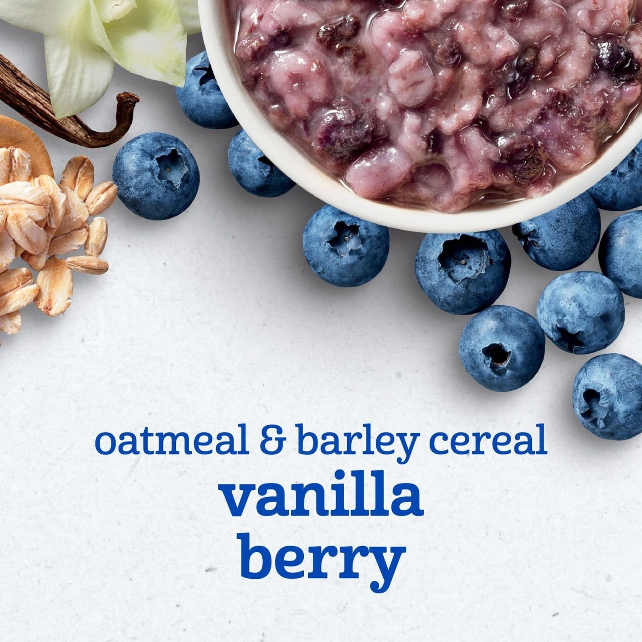 Gerber Oatmeal & Barley - Vanilla Berry Cereal