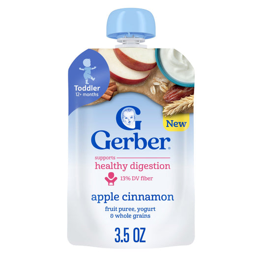 Gerber Baby Food Pouch - Apple Cinnamon