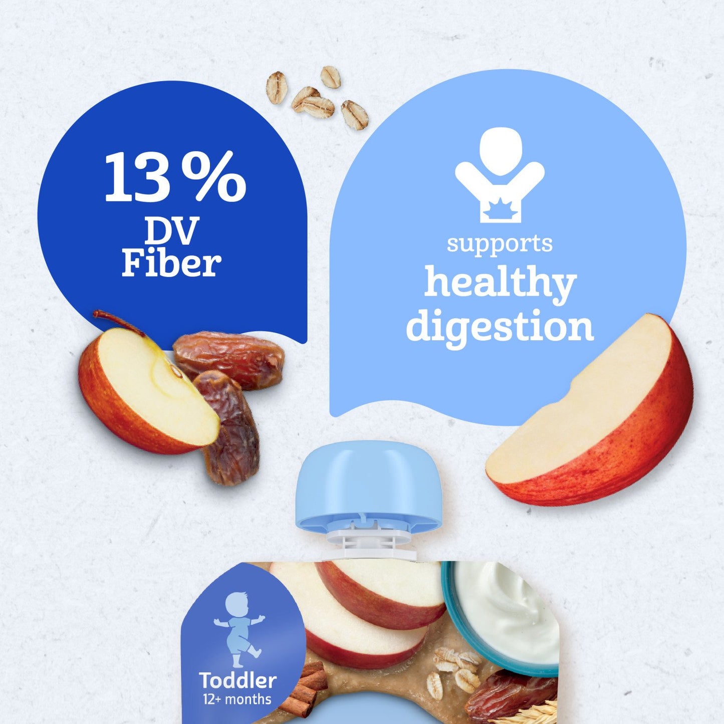 Gerber Baby Food Pouch - Apple Cinnamon