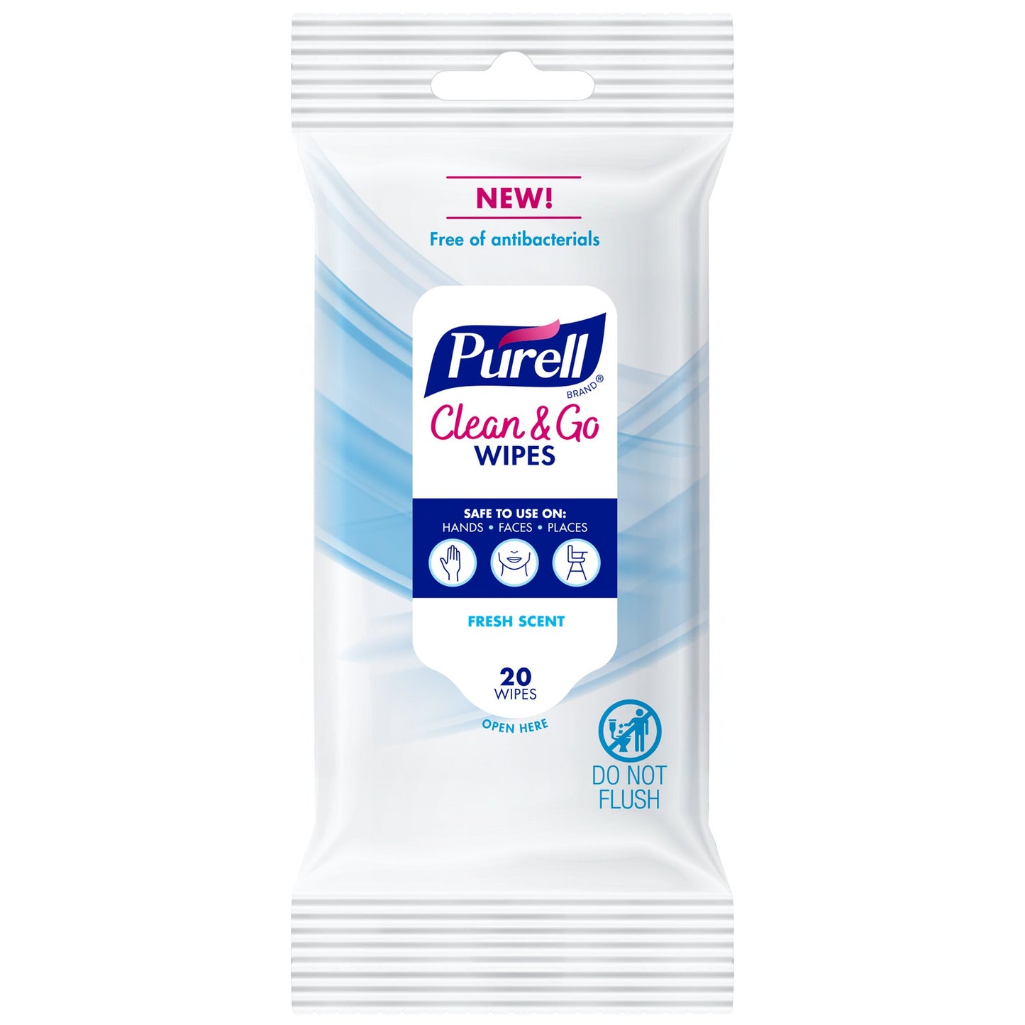 Purell Clean & Go Sanitizing Wipes - Fresh Scent