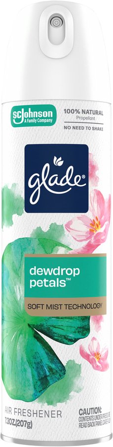 Glade Odor Fighting Soft Mist Air Freshener - Dew Drop Petals