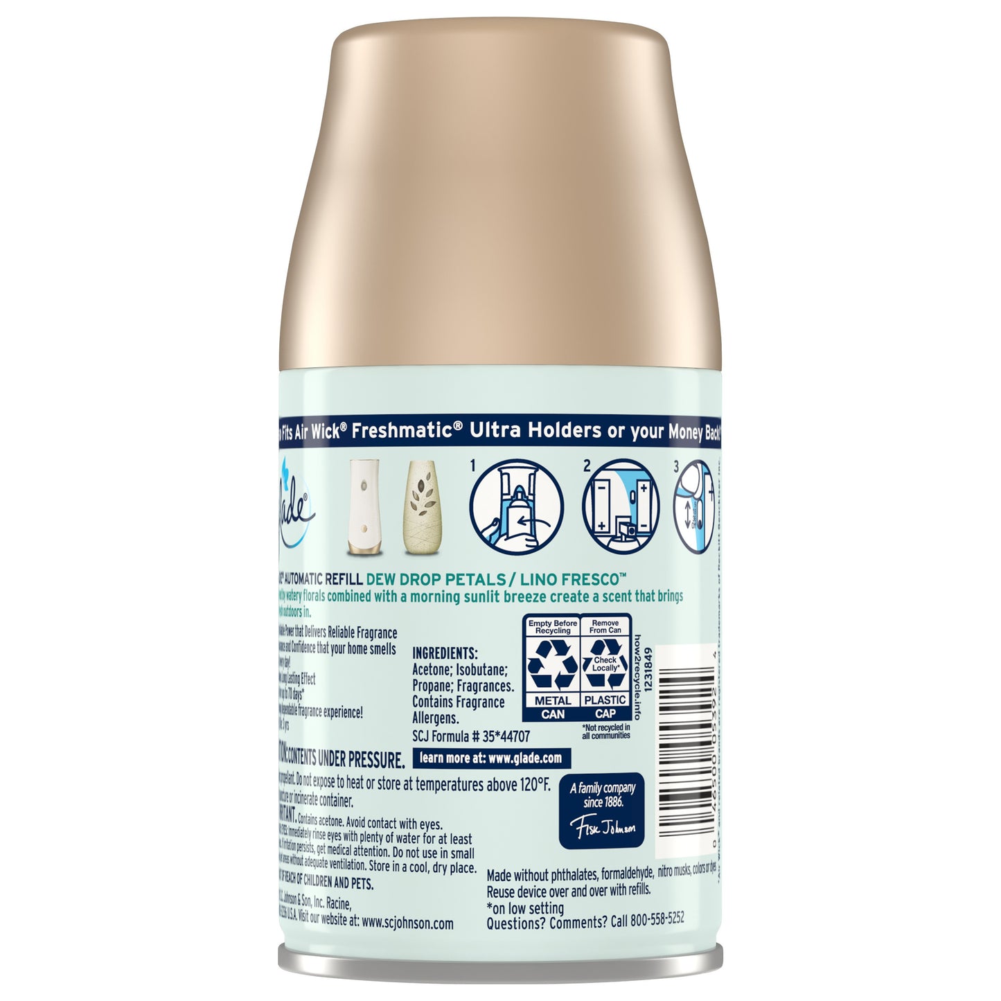 Glade Automatic Spray Refill - Dewdrop Petals