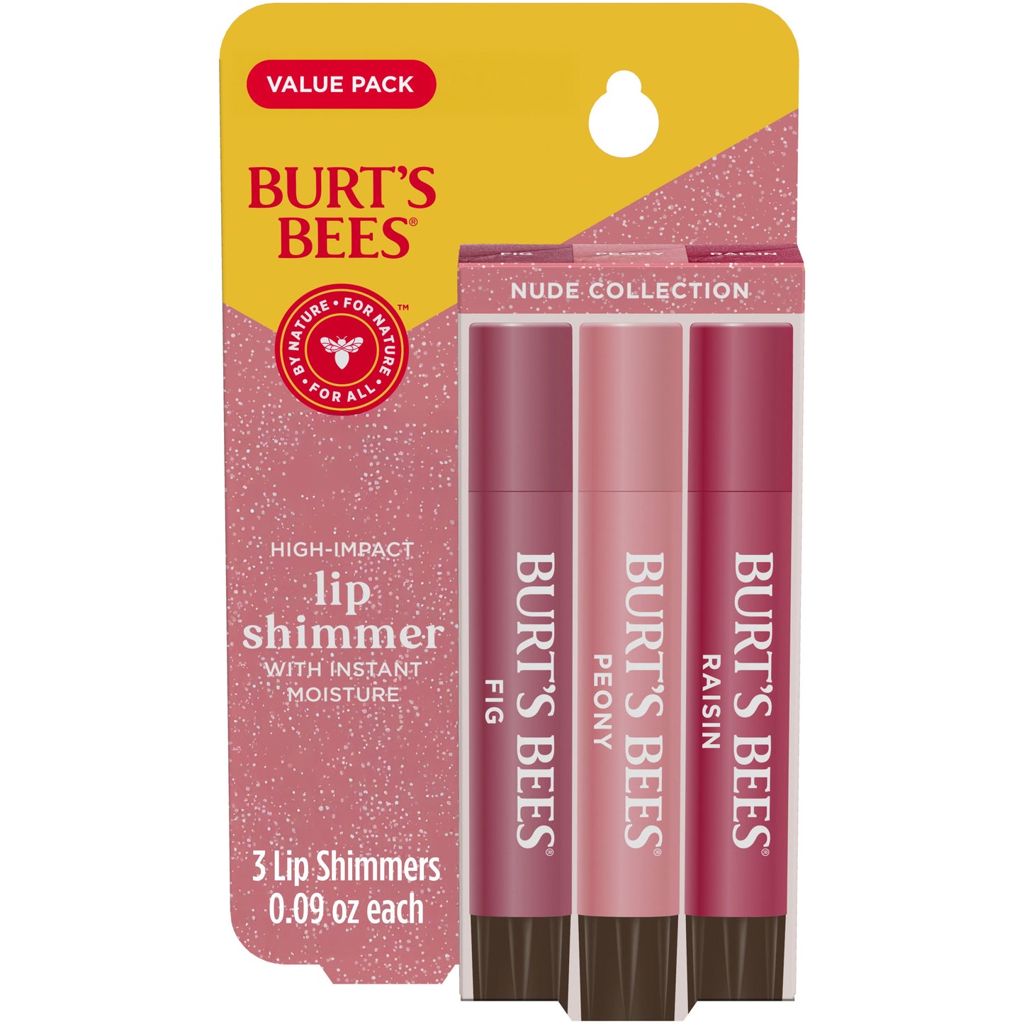 Burt's Bees Lip Shimmer - Nude Collection