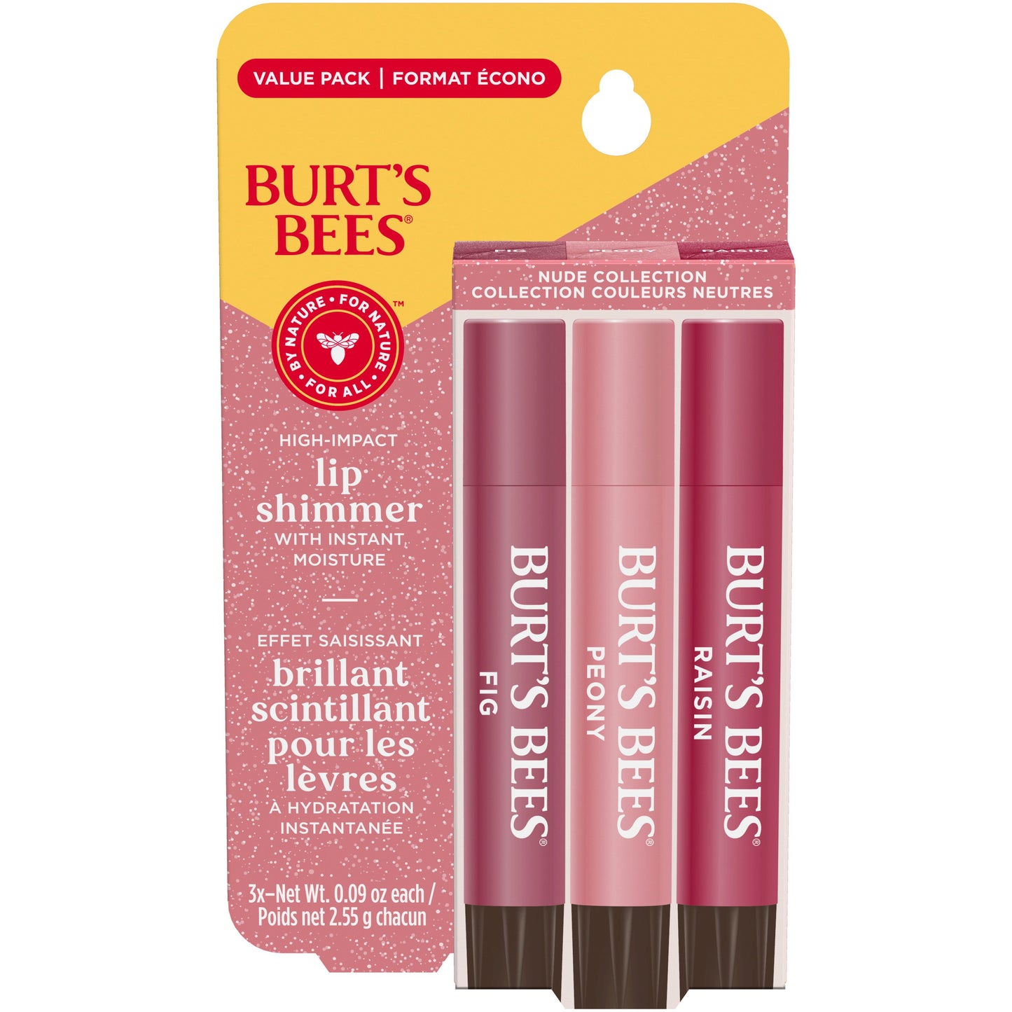 Burt's Bees Lip Shimmer - Nude Collection