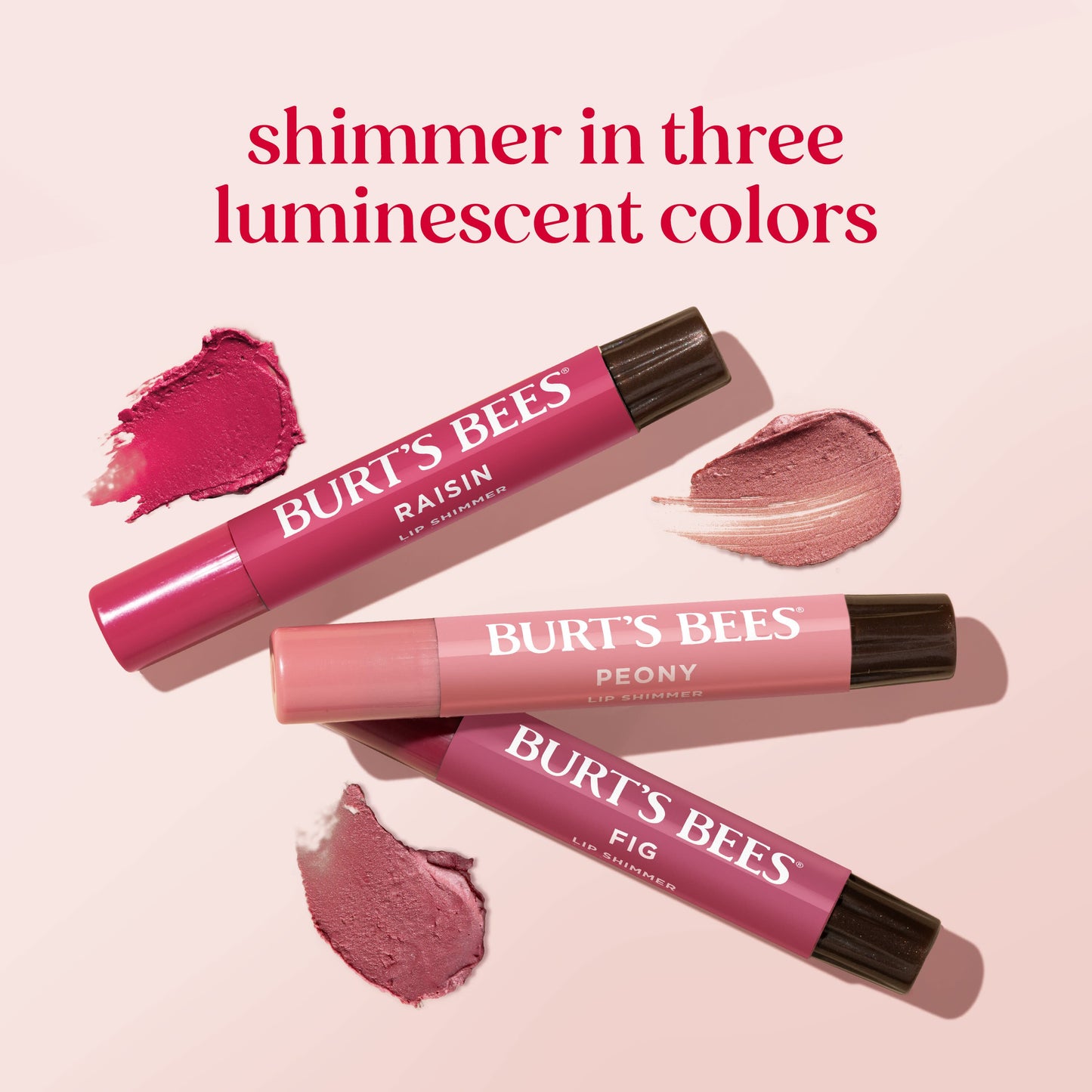 Burt's Bees Lip Shimmer - Nude Collection