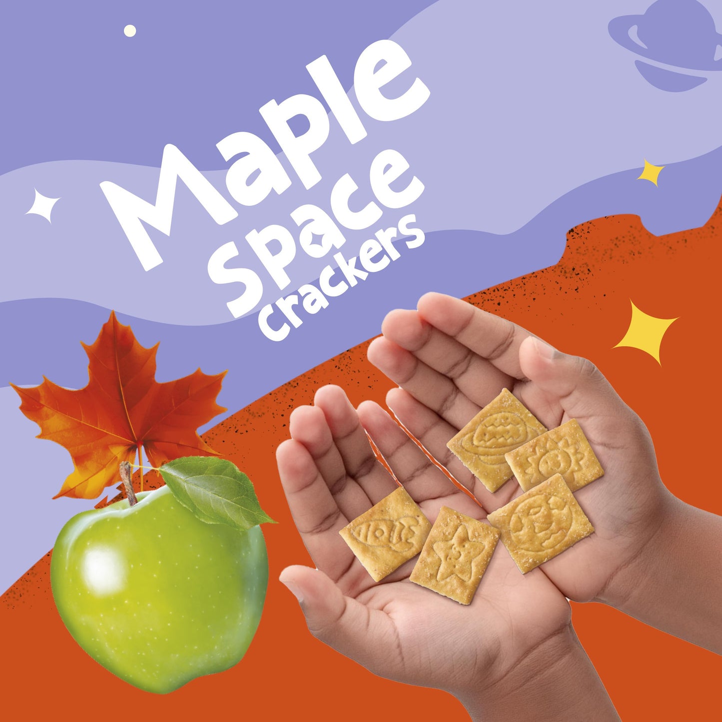 Get'ems! Space Crackers - Maple