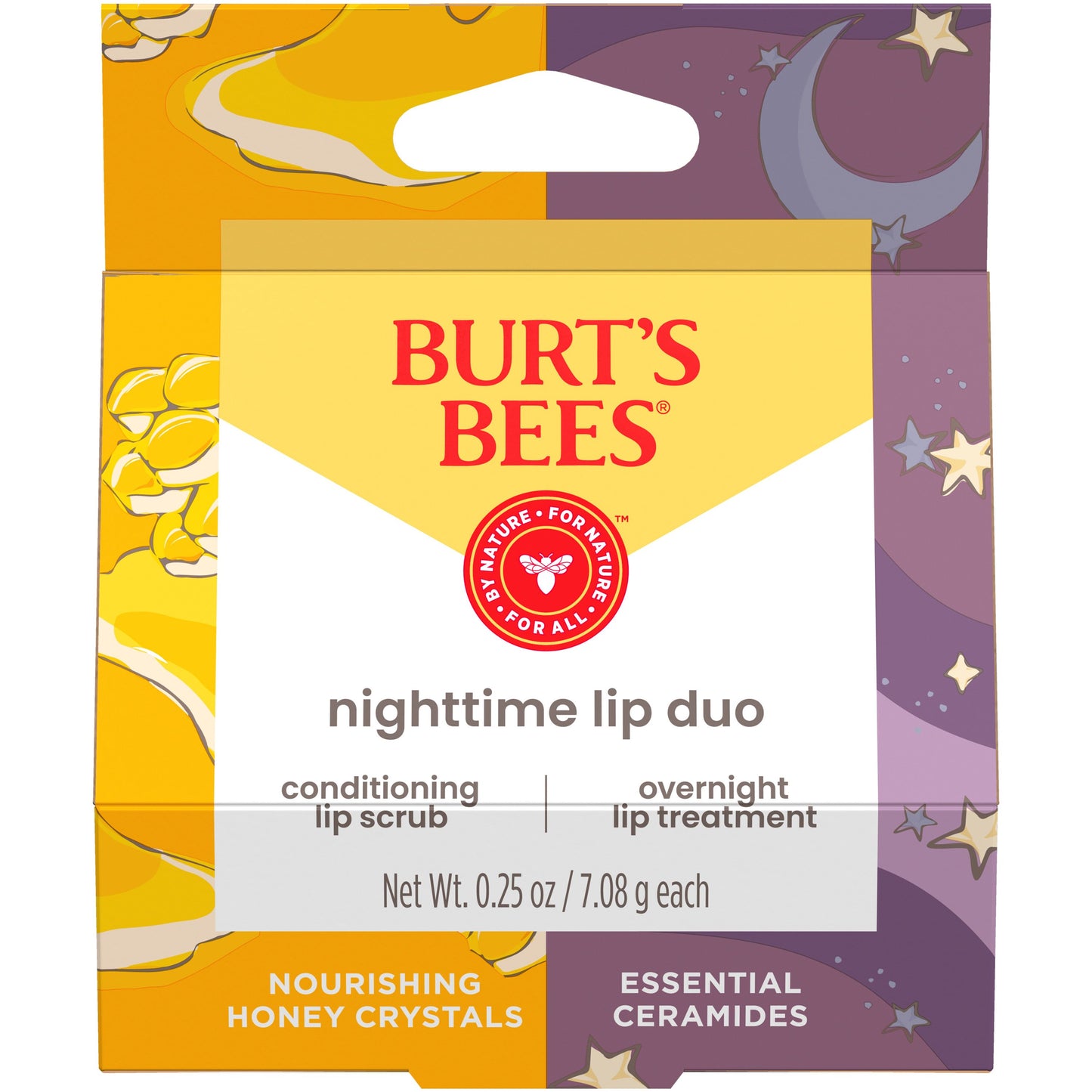 Burt's Bees Nighttime Lip Duo Lip Scrub & Lip Treatment
